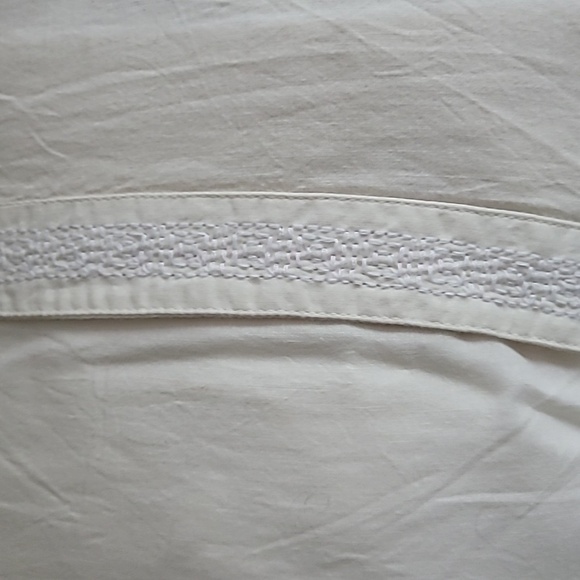 VERA WANG HOME Box Breakfast Throw Pillow FRETWORK 100% Cotton Down  12" X 16" - Picture 7 of 8